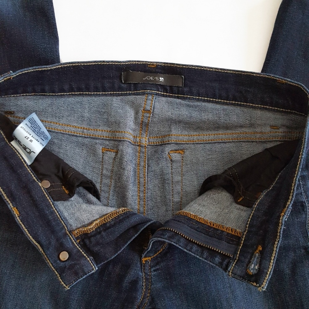 Joe's Jeans Womens Petite Bootcut 27 Blue - Picture 5 of 7